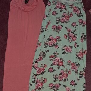 2 Maxi Skirts Bundle Size Small